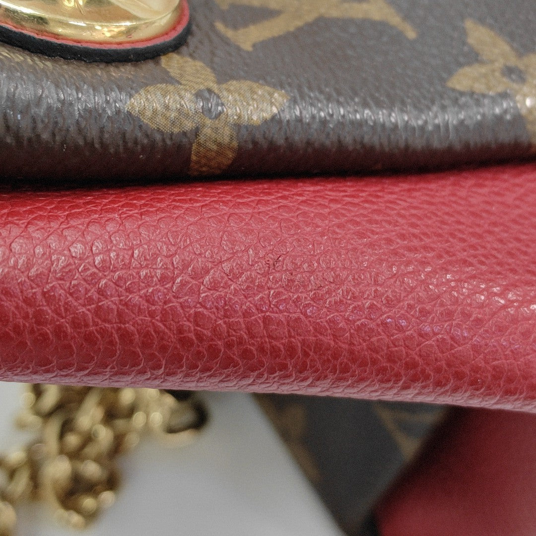 SURENE BB Monogram Coated Canvas Brown