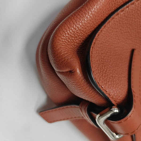 Calfskin Shoulder Bag Red