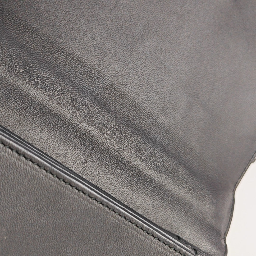 Lambskin Shoulder Bag Black