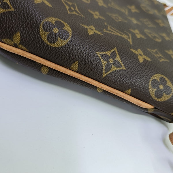 MUSETTE TANGO Monogram Coated Canvas Brown