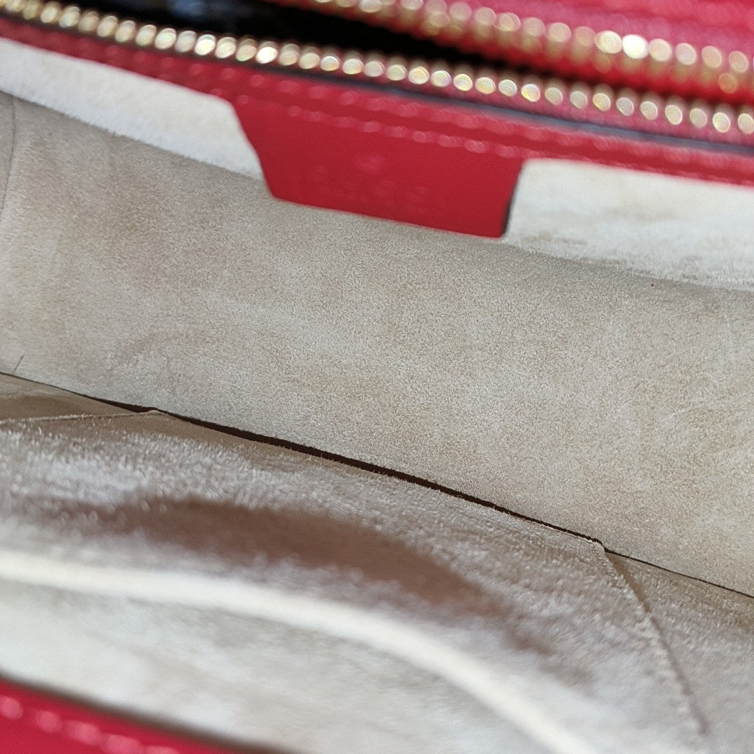 Sylvie Small Calfskin Red