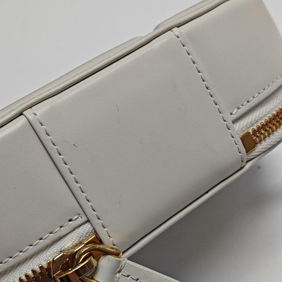 CD Signature Calfskin White