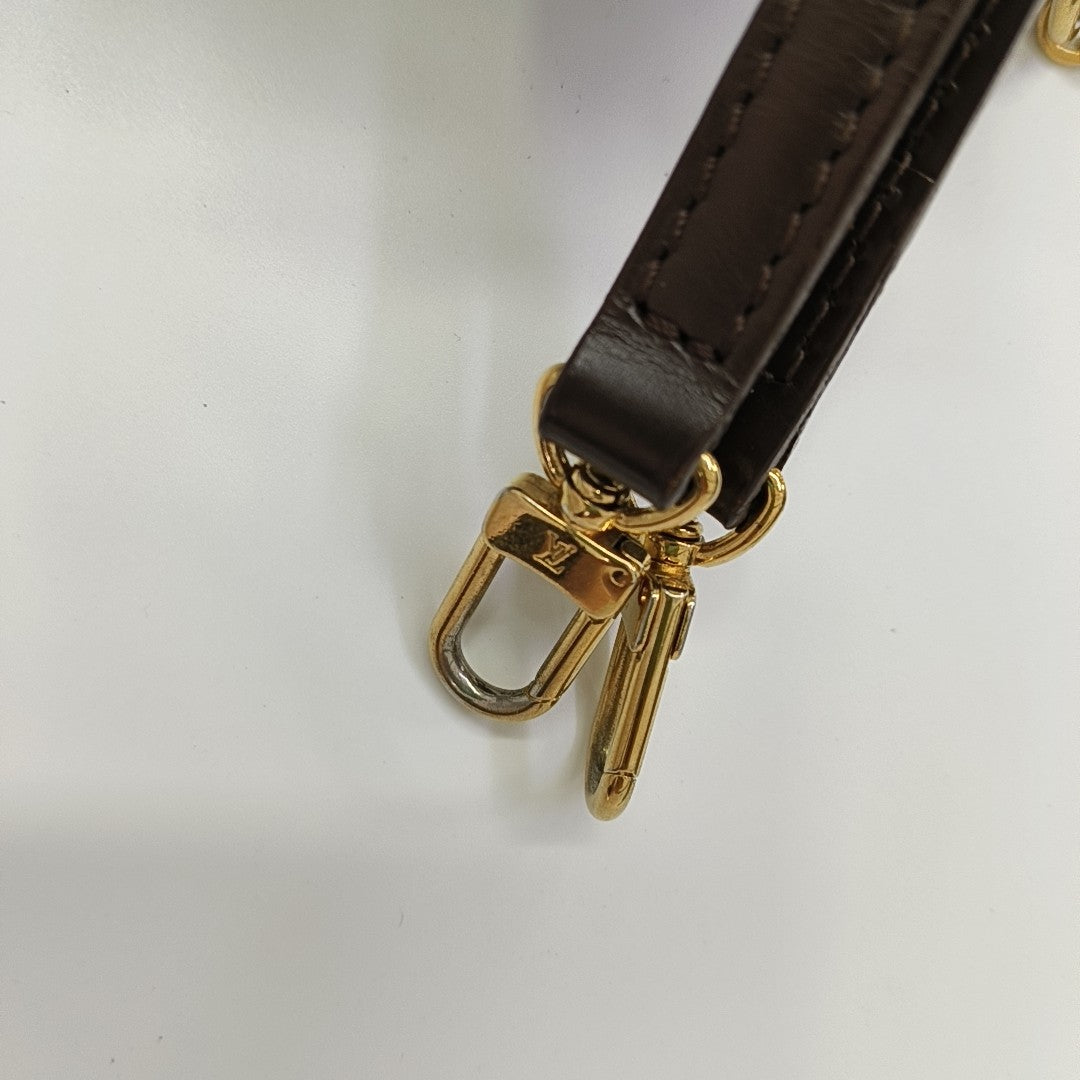 EVA Damier Ebene Coated Canvas Brown