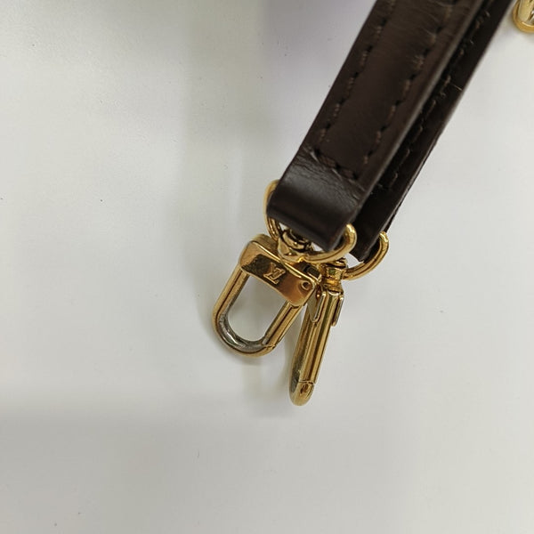 EVA Damier Ebene Coated Canvas Brown