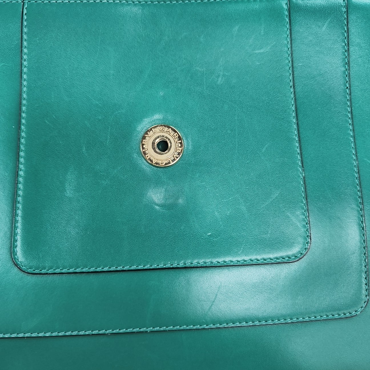 SERPENTI FOREVER Calfskin Green