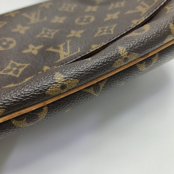 MUSETTE TANGO Monogram Coated Canvas Brown