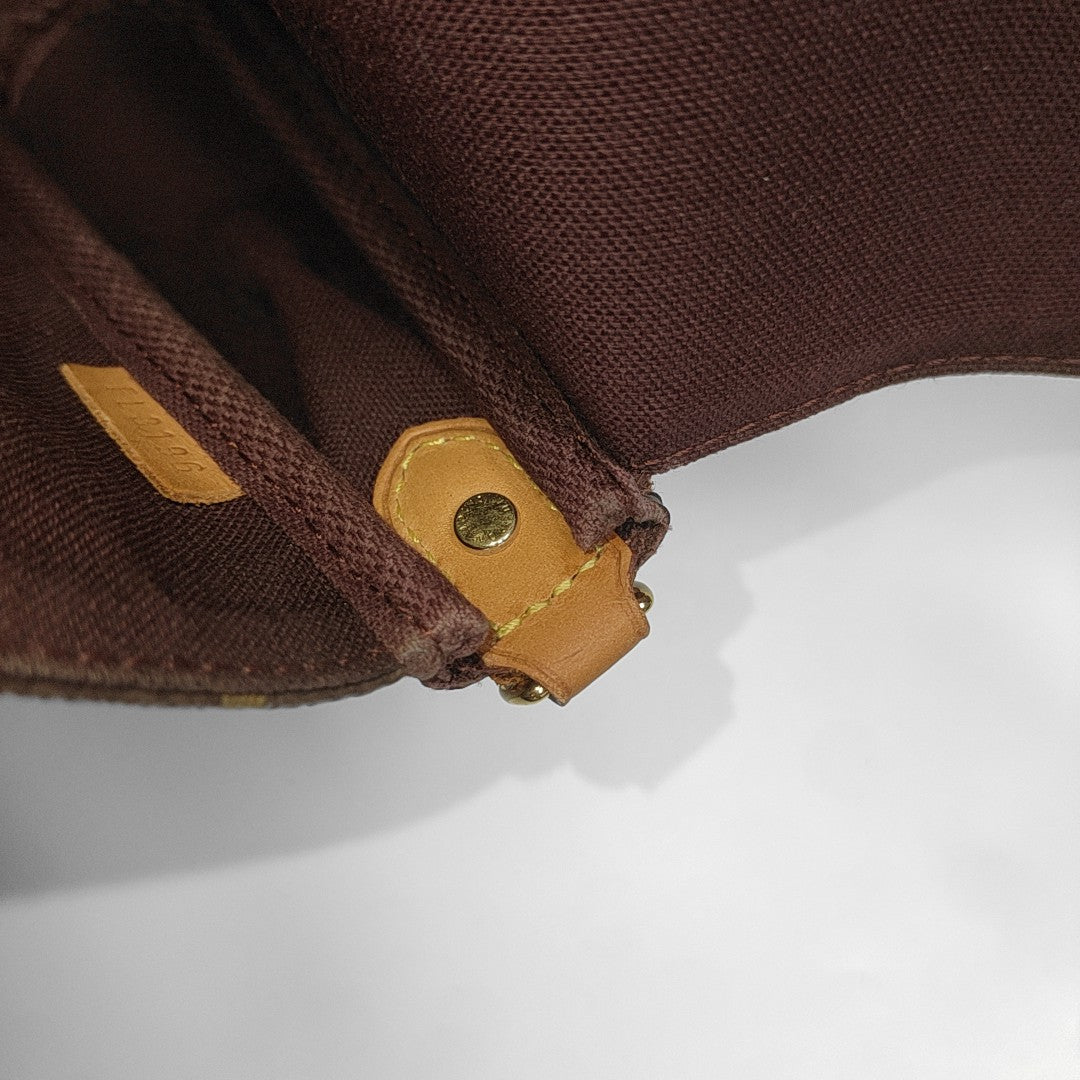 FAVORITE MM Monogram Coated Canvas Brown