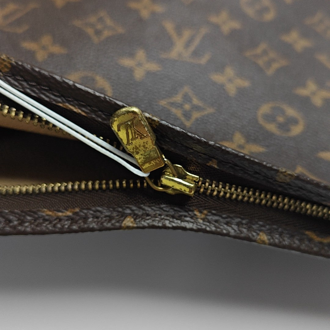 TOILET POCKET 26 Monogram Coated Canvas Brown