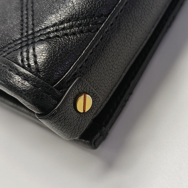 BECKY Quilted Calfskin Black
