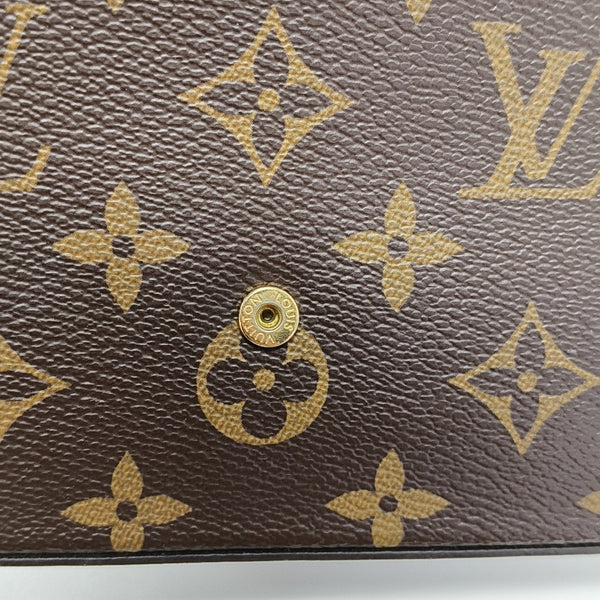 FÉLICIE Monogram Coated Canvas Brown