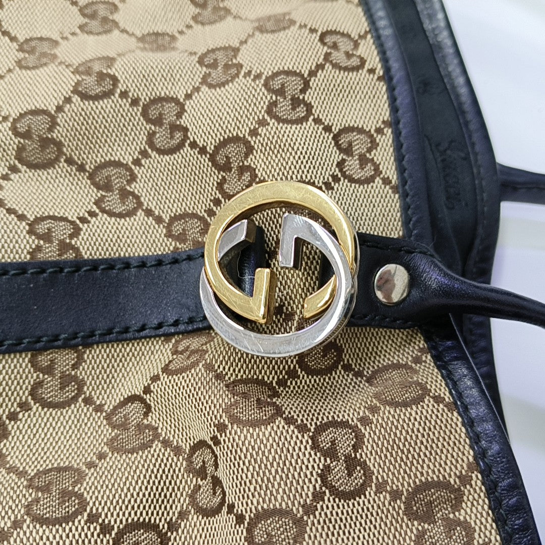 Miss GG Monogram Canvas Beige