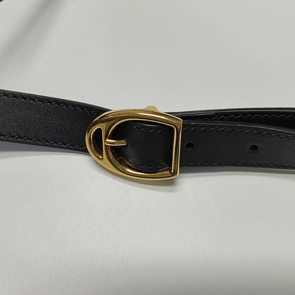 73 Small Calfskin Black