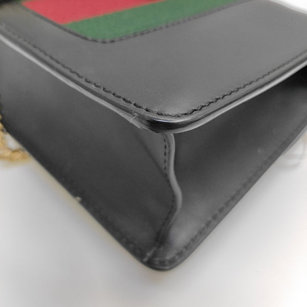 Sylvie Mini Calfskin Black