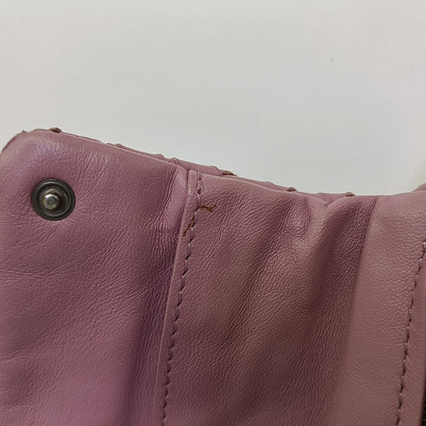 Lambskin Shoulder Bag Pink