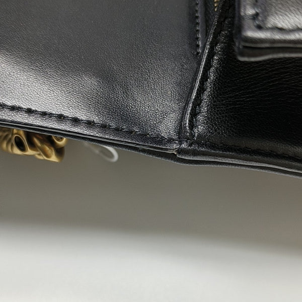 Diorama Medium Cannage Calfskin Black