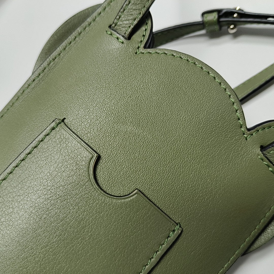 Animals Calfskin Green