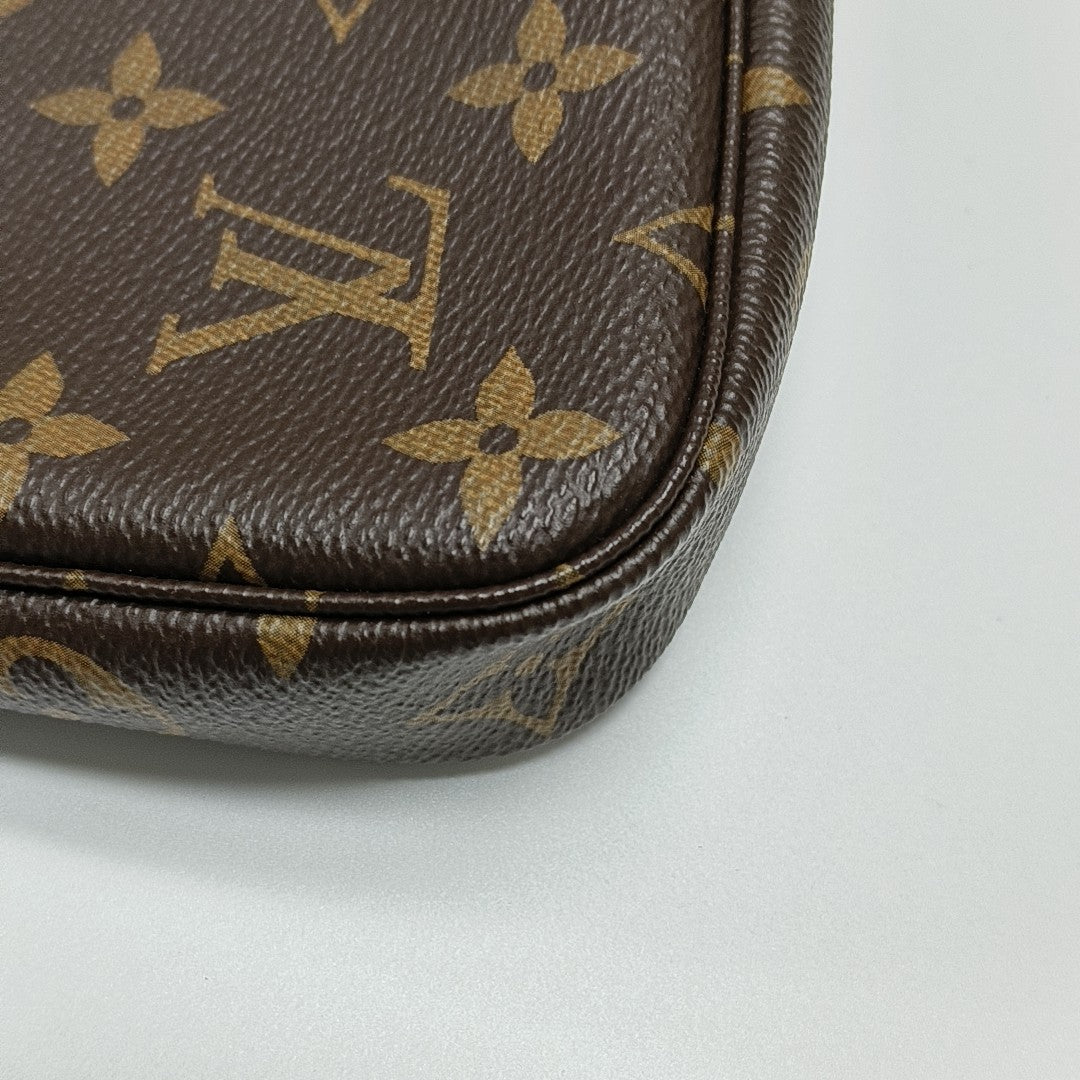 ACCESSOIRES Mini Monogram Coated Canvas Brown