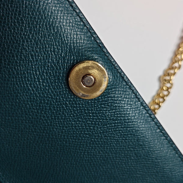 Ginny Mini Calfskin Green