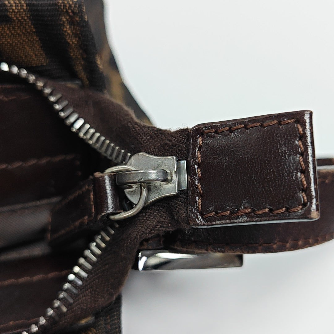 Baguette Medium Canvas Brown