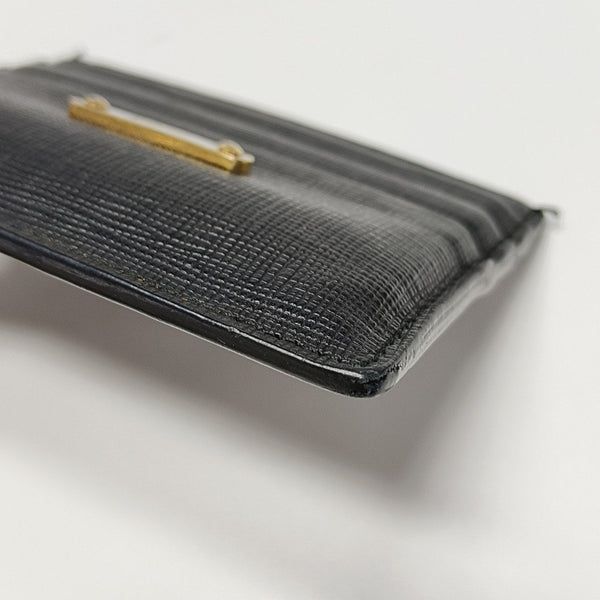Monster Calfskin Black Card Holder
