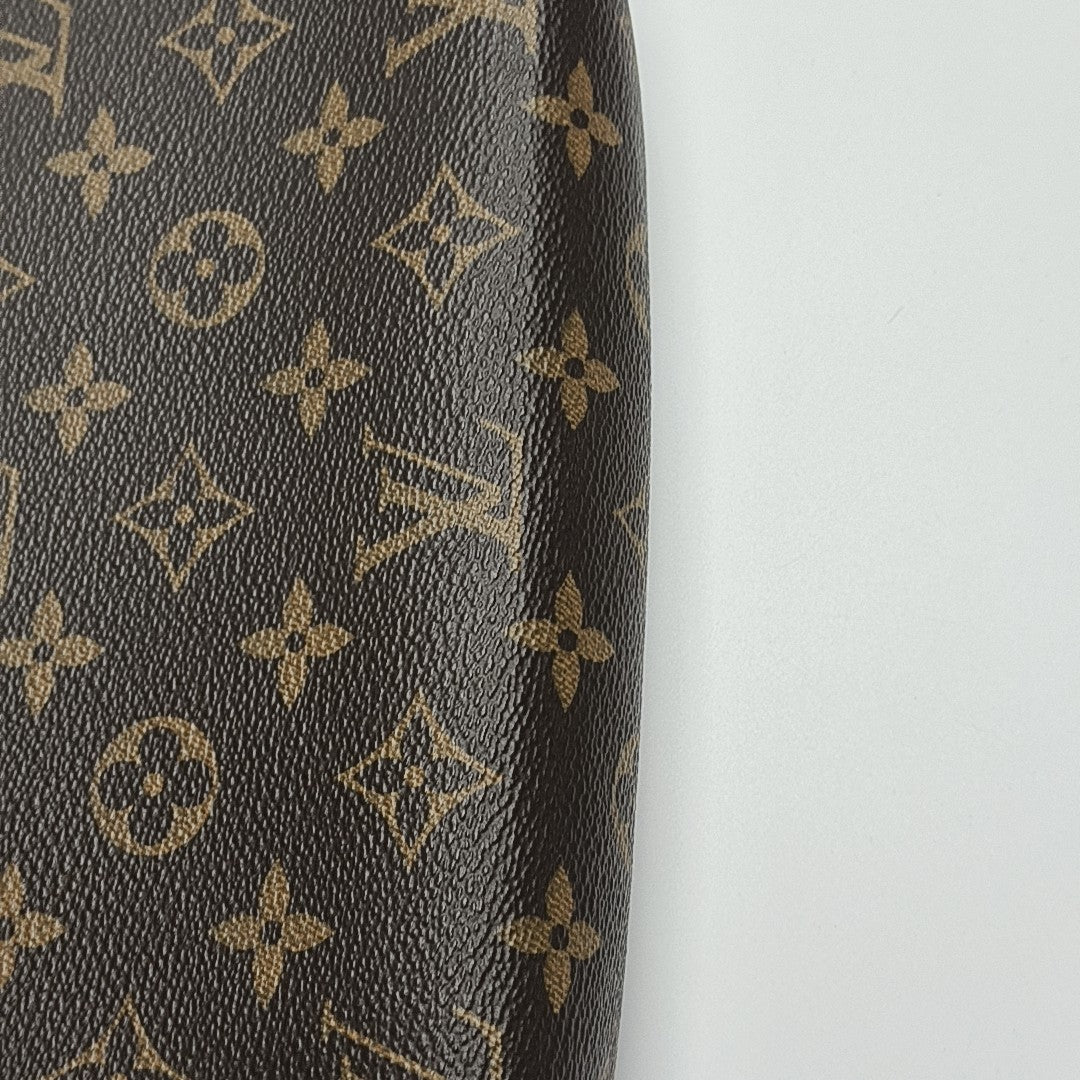 TOILET POCKET 26 Monogram Coated Canvas Brown