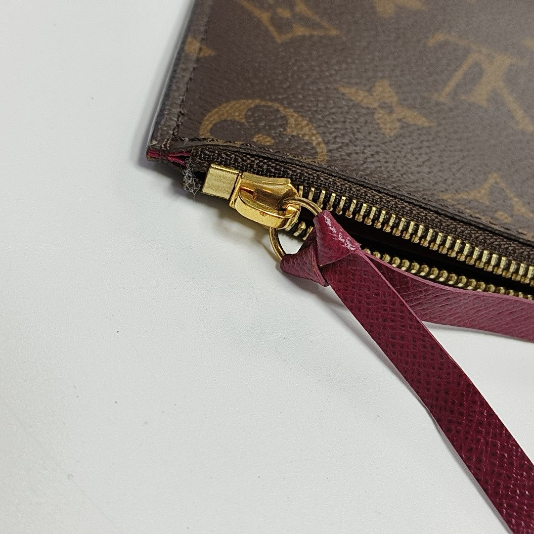 FÉLICIE Monogram Coated Canvas Brown