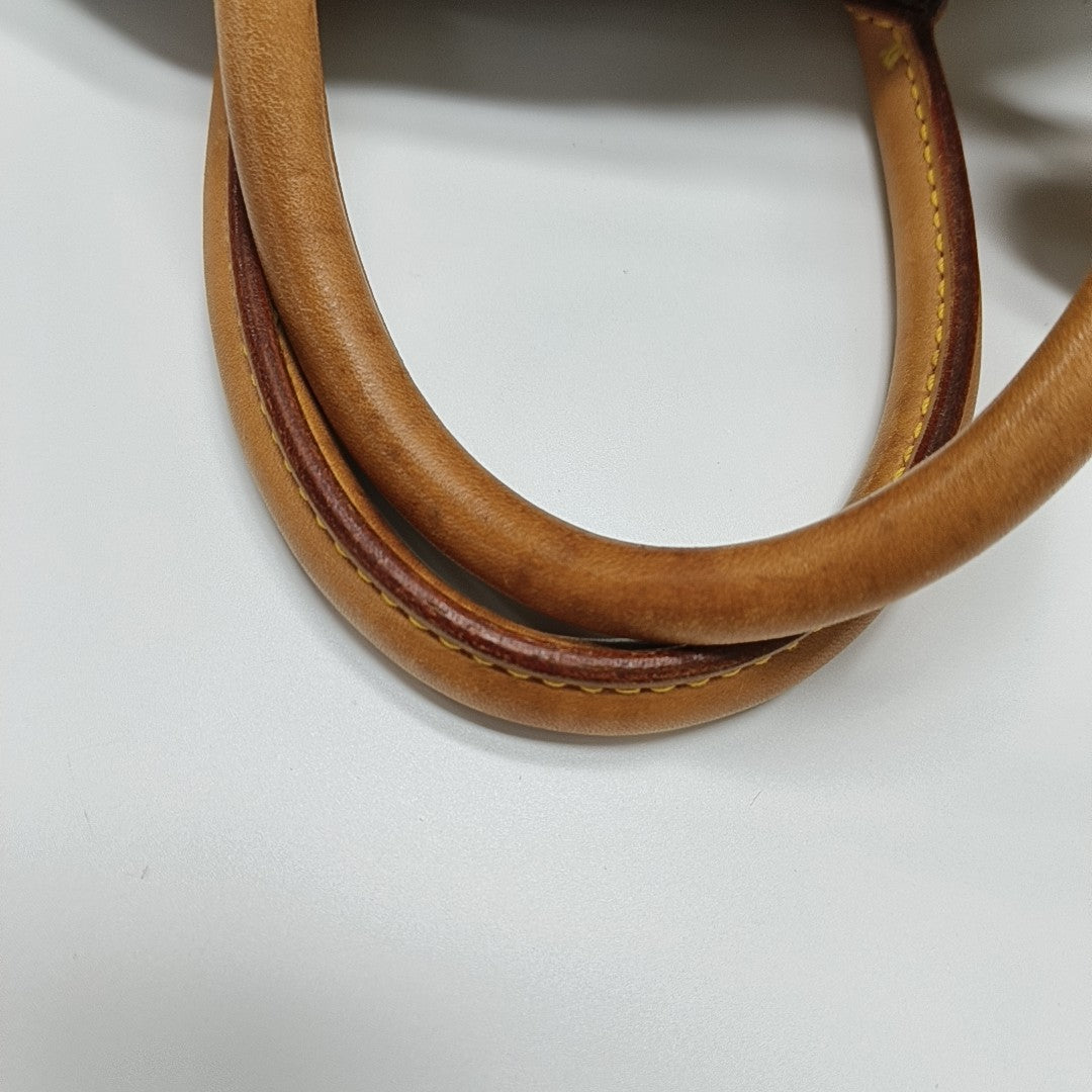 DEAUVILLE MM Monogram Coated Canvas Brown