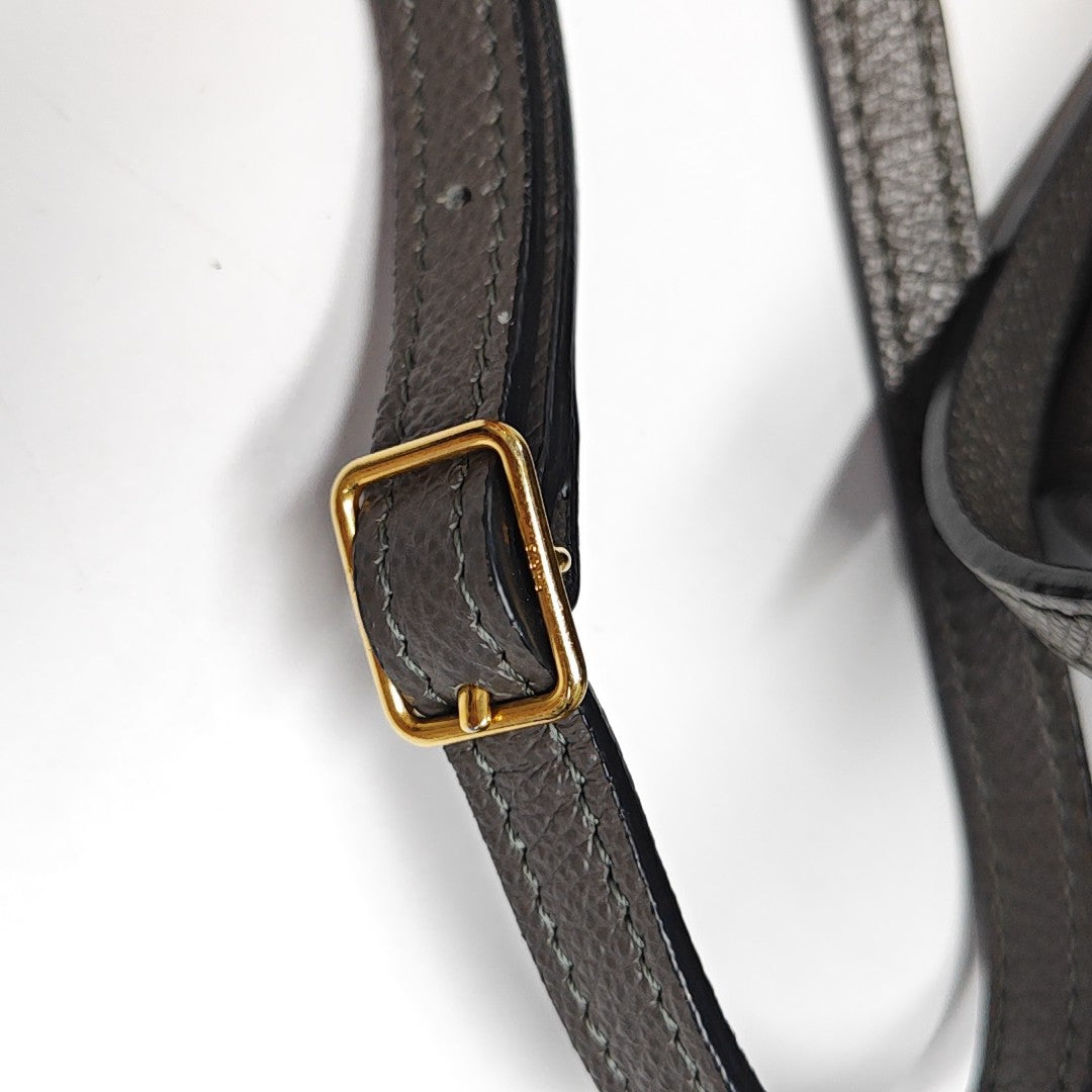 BELT Nano Calfskin Gray