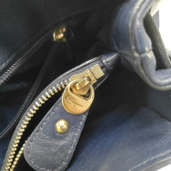 Calfskin Tote Bag Blue