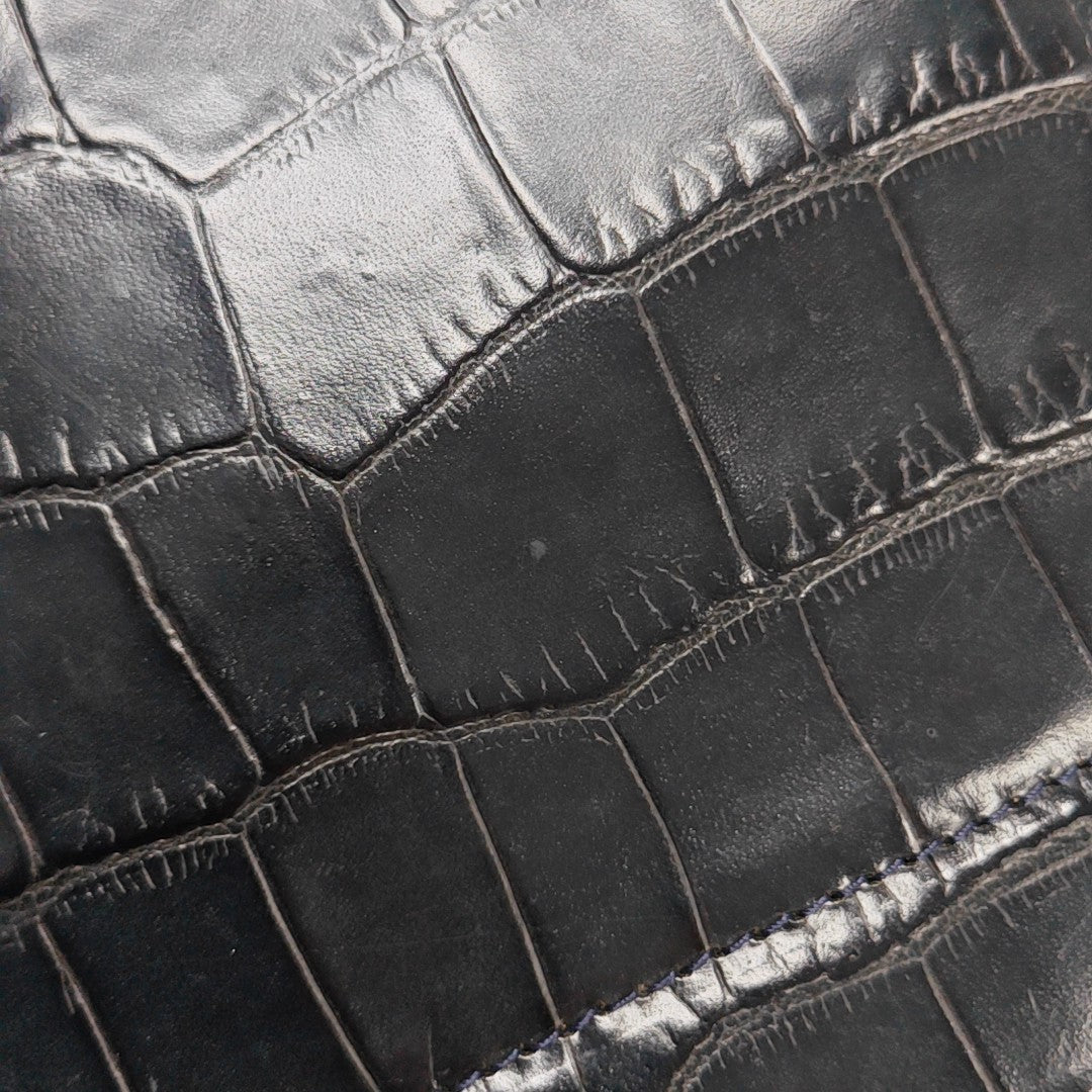 Leather Blue