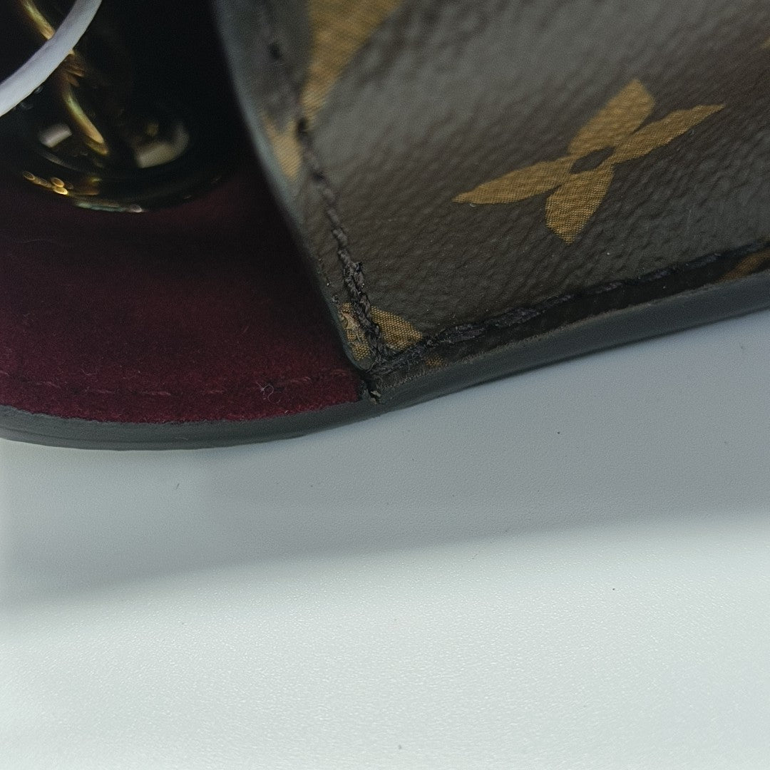 PASSY Monogram Coated Canvas Brown