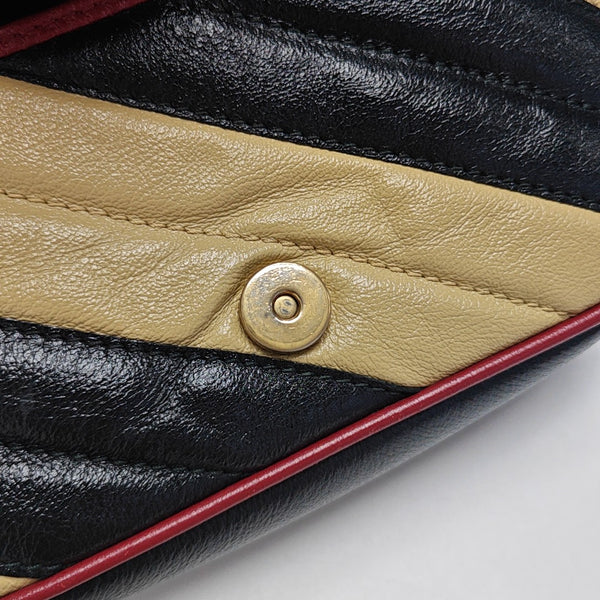 GG Marmont Super Mini Quilted Calfskin Multicolor