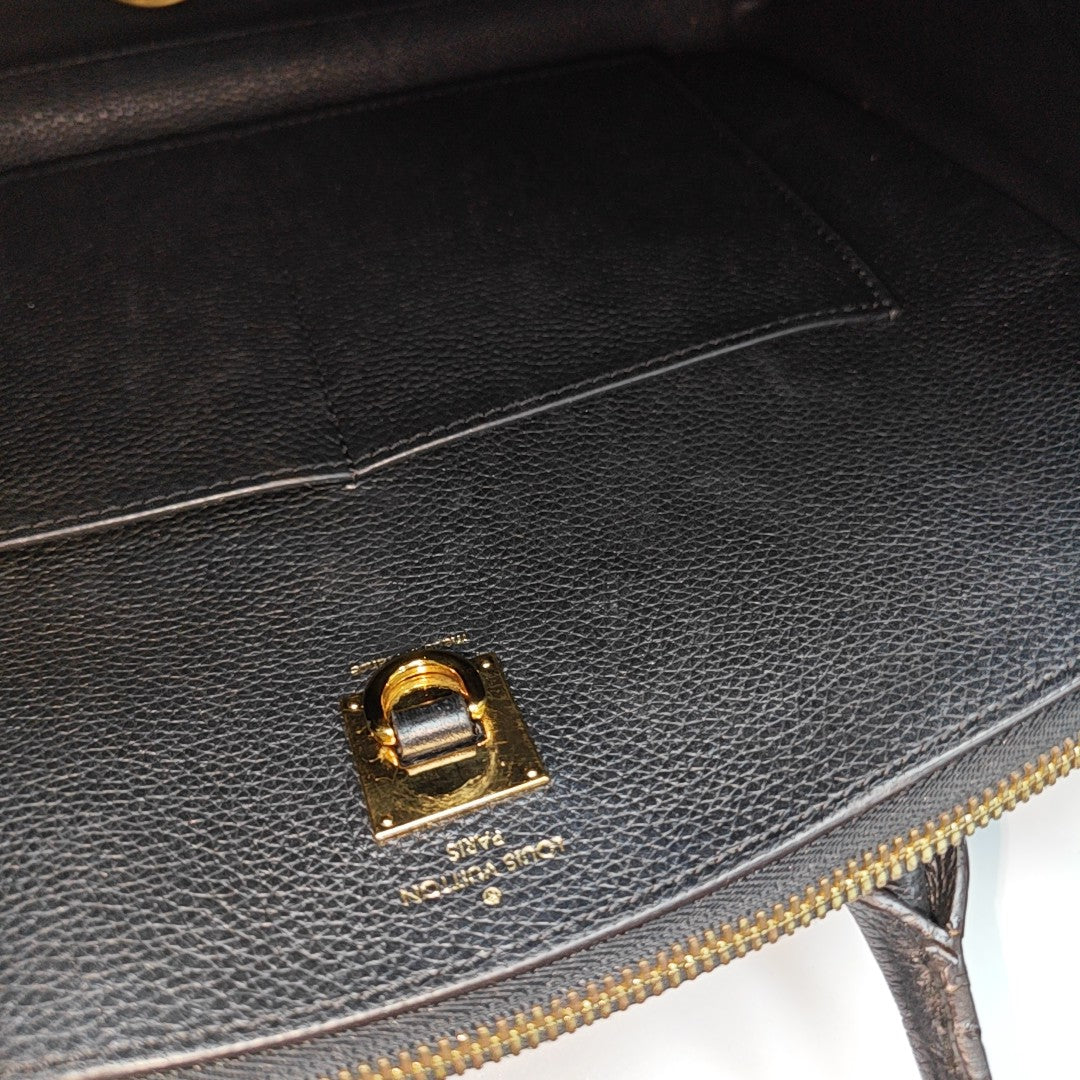 CITY STEAMER MM Calfskin Black