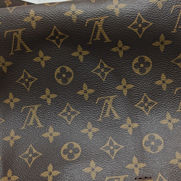 PALLAS MM Monogram Coated Canvas Brown