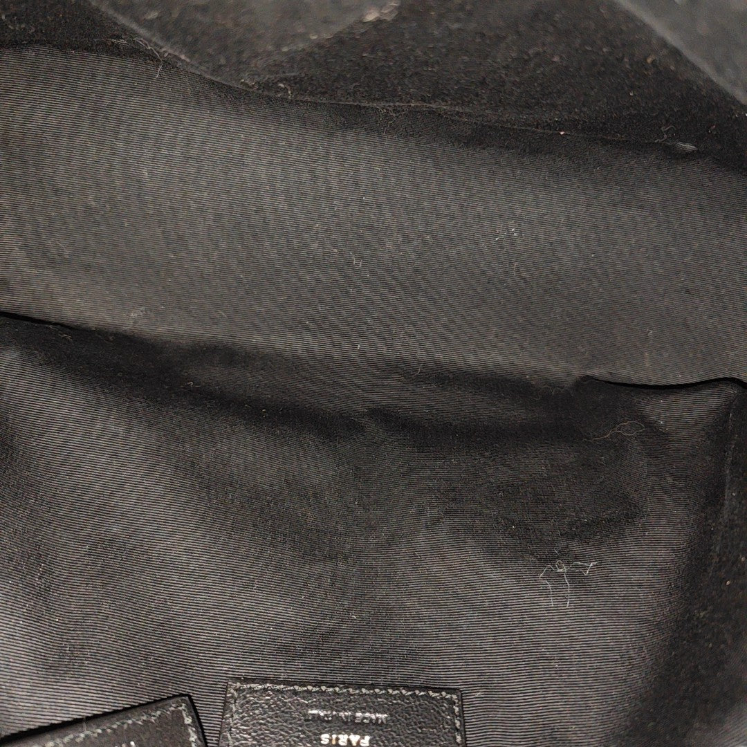 PUFFER Small Quilted Lambskin Black