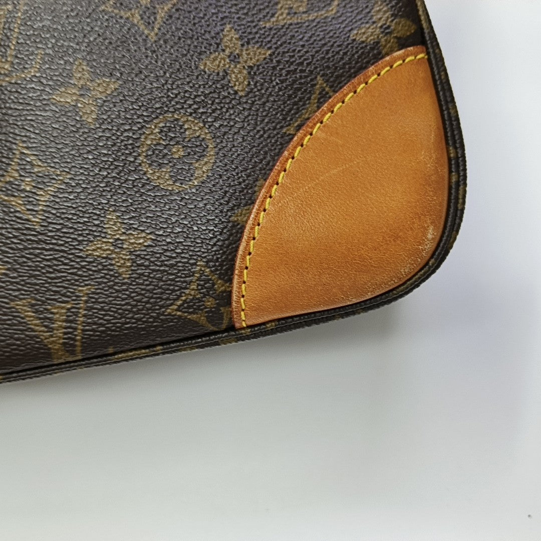 BOULOGNE Monogram Coated Canvas Brown