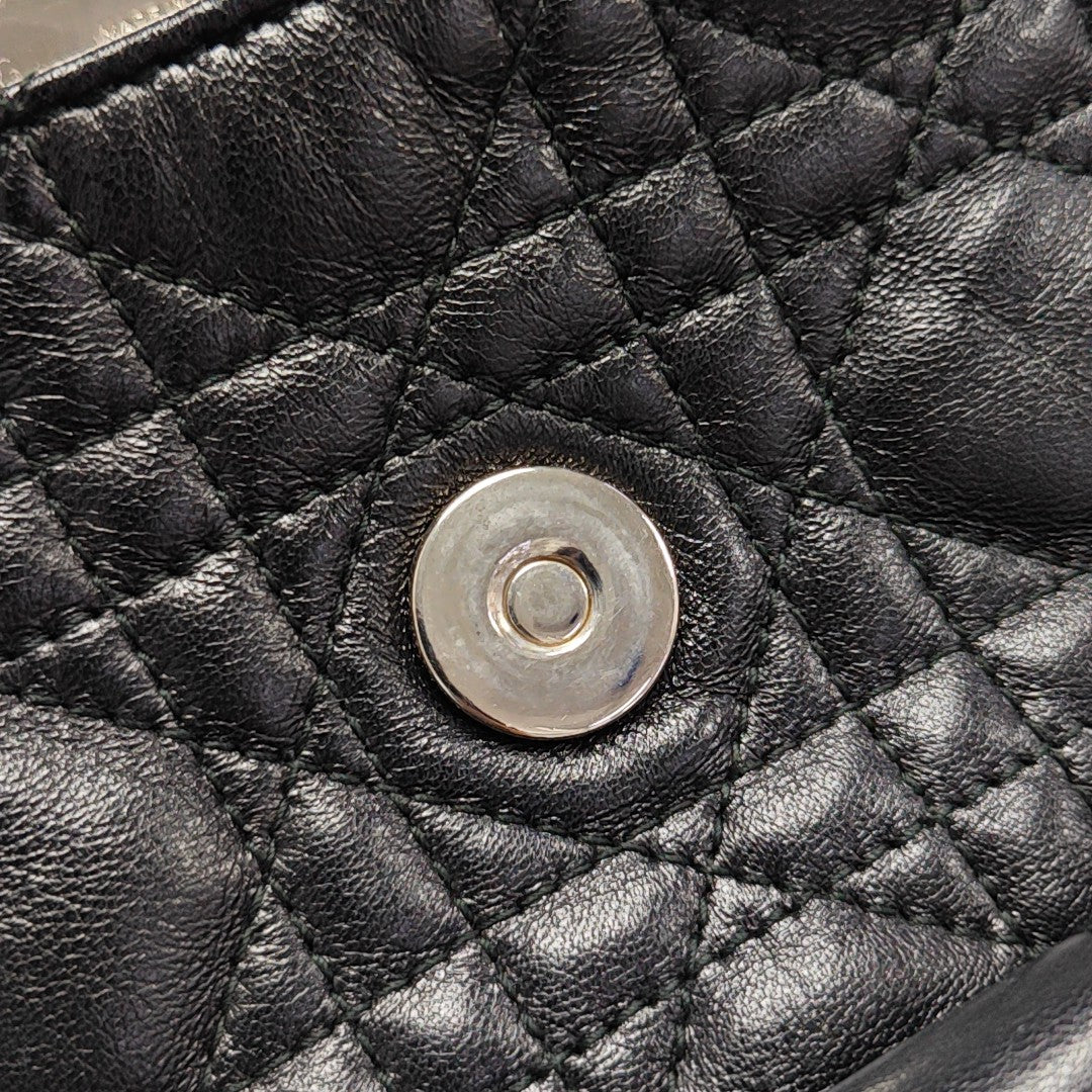 Stardust Quilted Lambskin Black