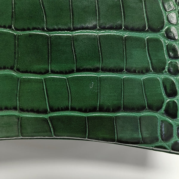 Hourglass S Calfskin Green