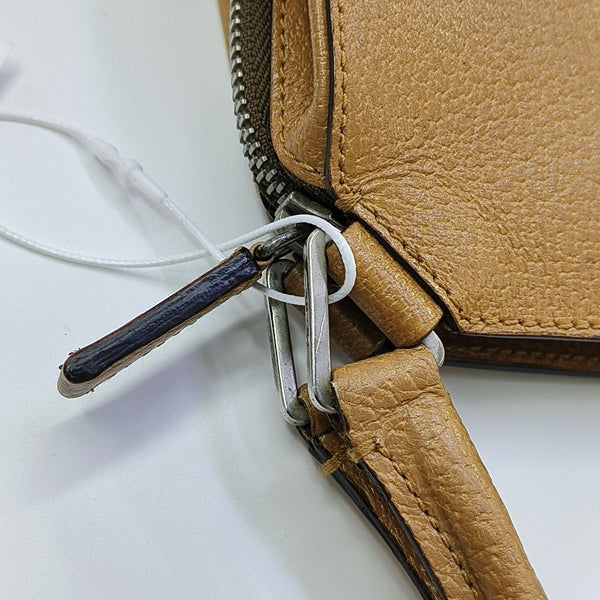 Calfskin Top Handle Bag Yellow