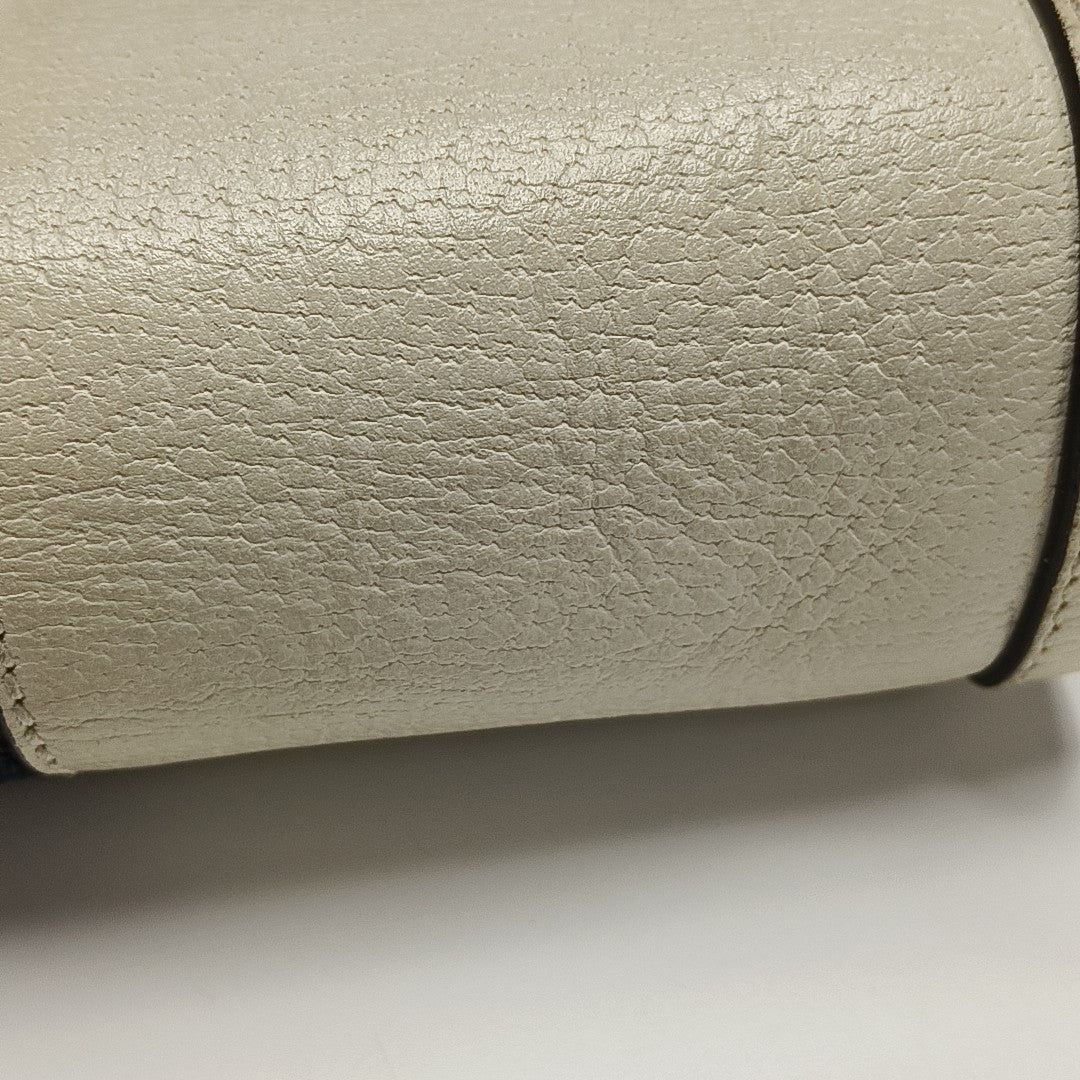 Ophidia Small Calfskin White