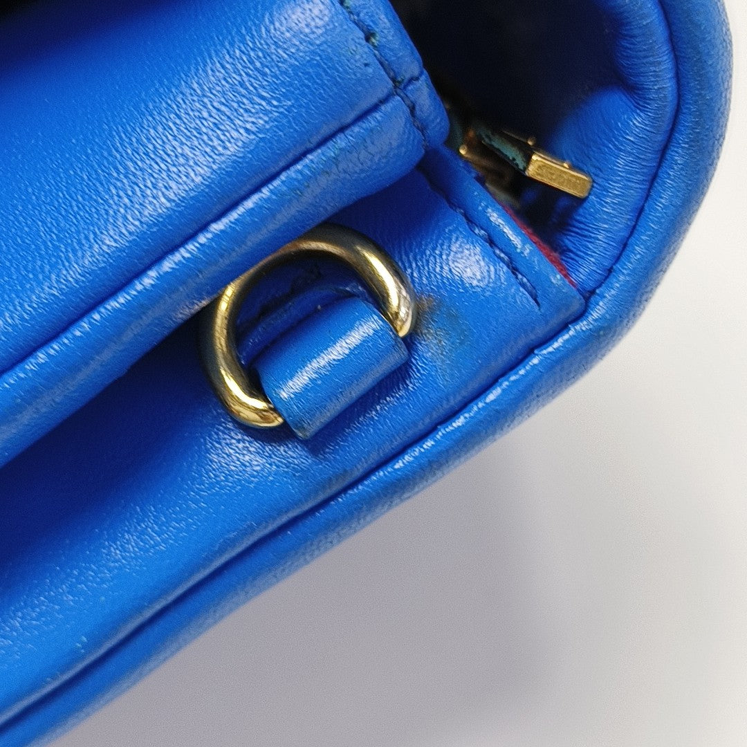 COUSSIN BB Lambskin Blue