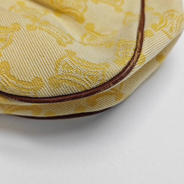 Canvas Top Handle Bag Yellow