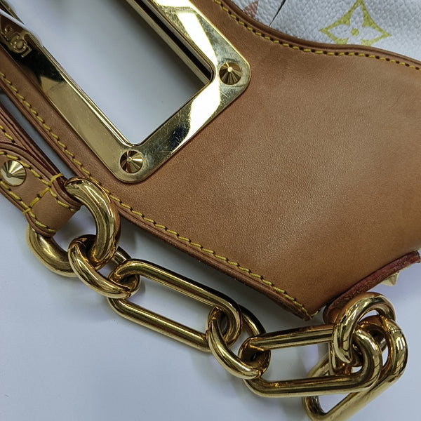 LV × TM JUDY PM Monogram Coated Canvas White