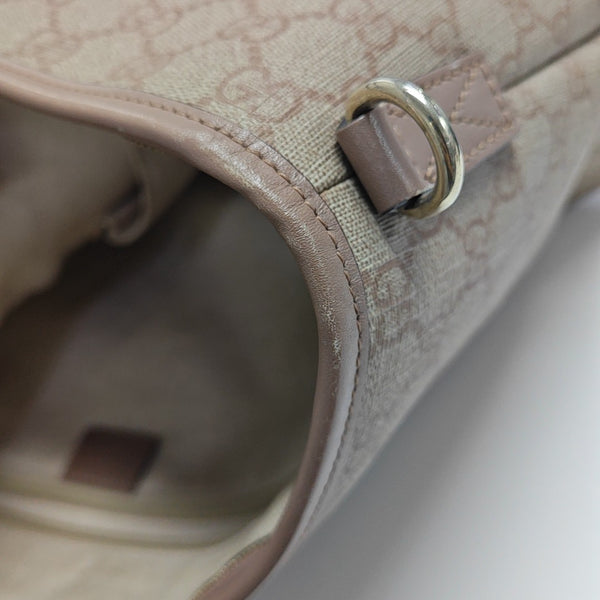 Monogram Coated Canvas Tote Bag Pink