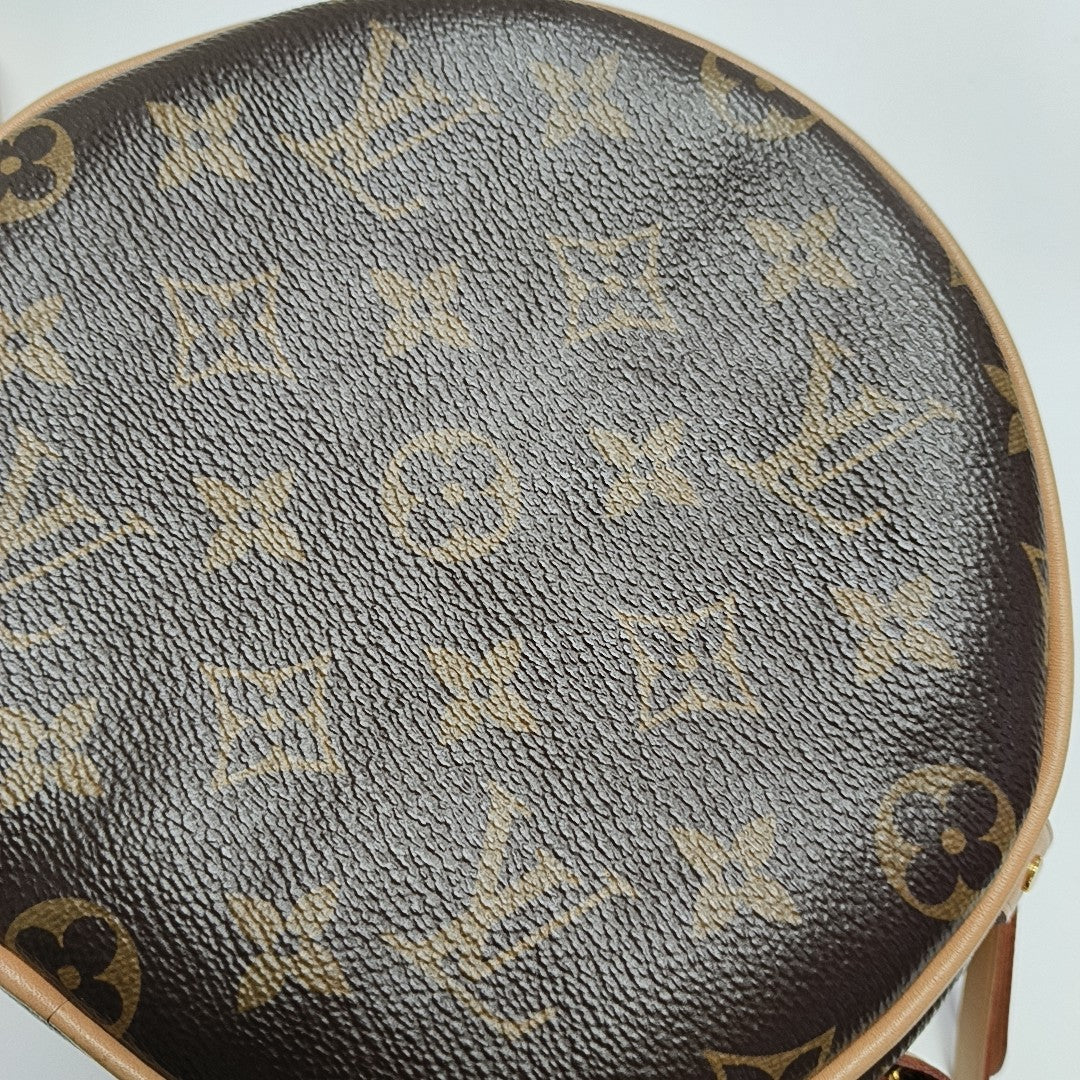 BOITE CHAPEAU PM Monogram Coated Canvas Brown