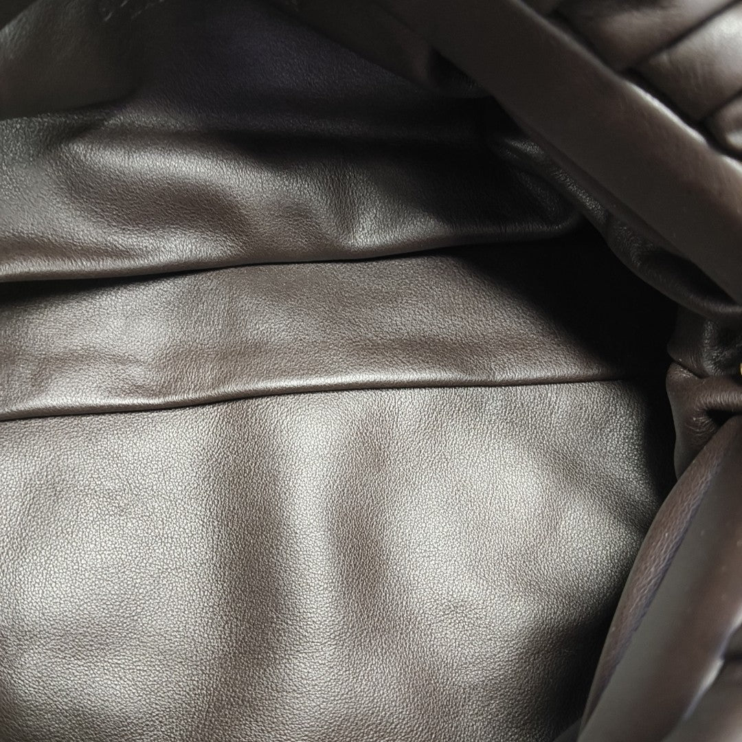 The Pouch Mini Calfskin Brown