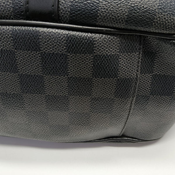 TADAO MM Damier Graphite Coated Canvas Gray