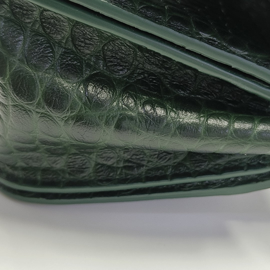 Calfskin Shoulder Bag Green