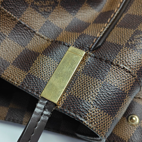 MARYLEBONE PM Damier Ebene Coated Canvas Brown