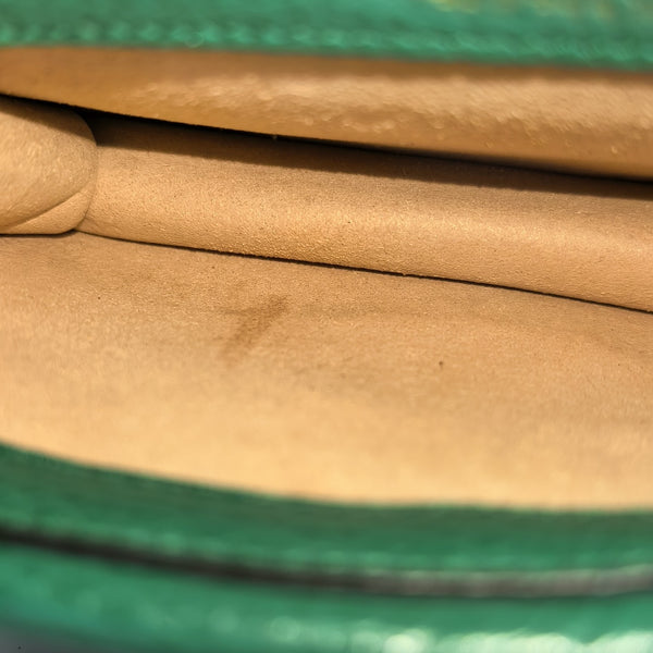 Dionysus Super Mini Calfskin Green